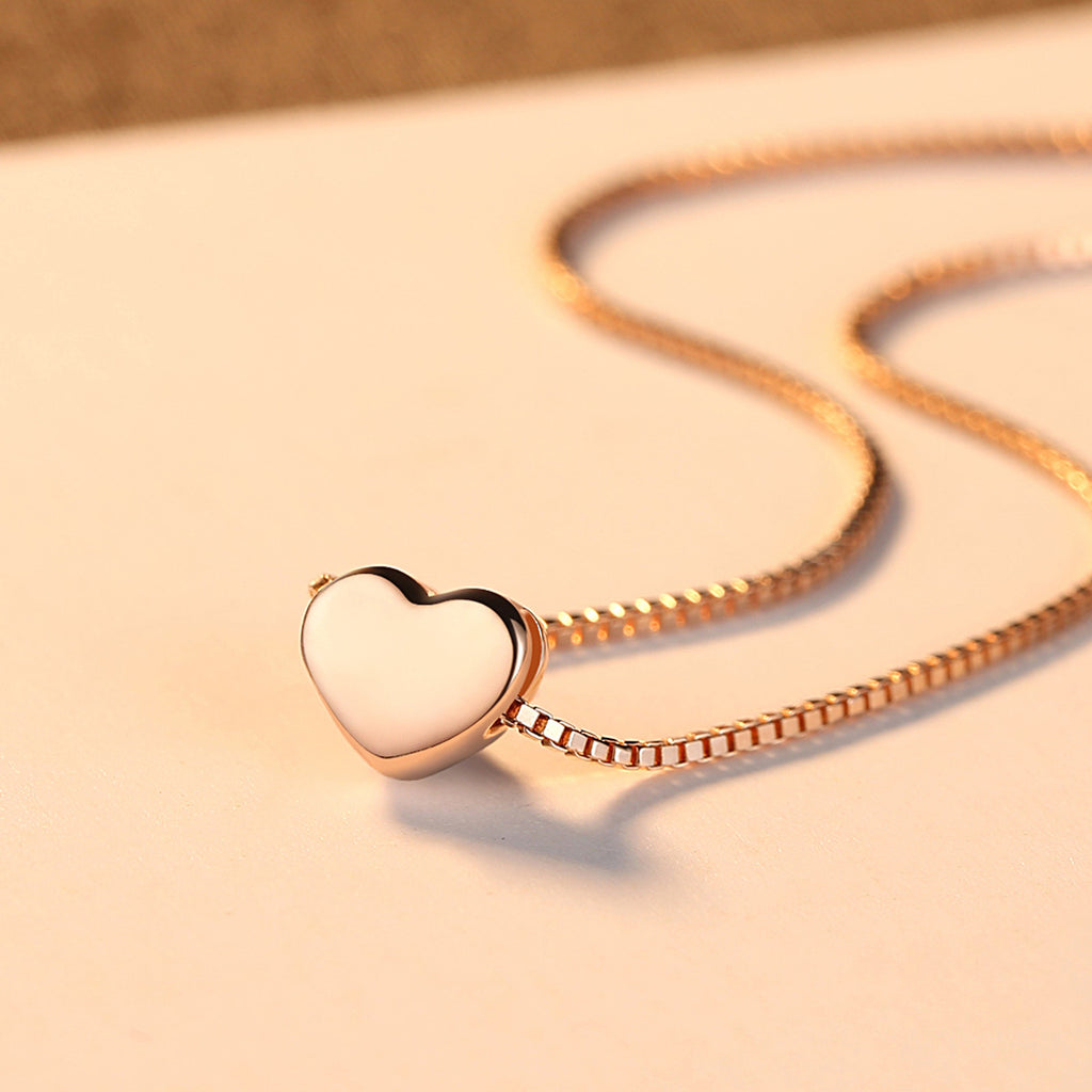 Minimalistische Halskette Liebe