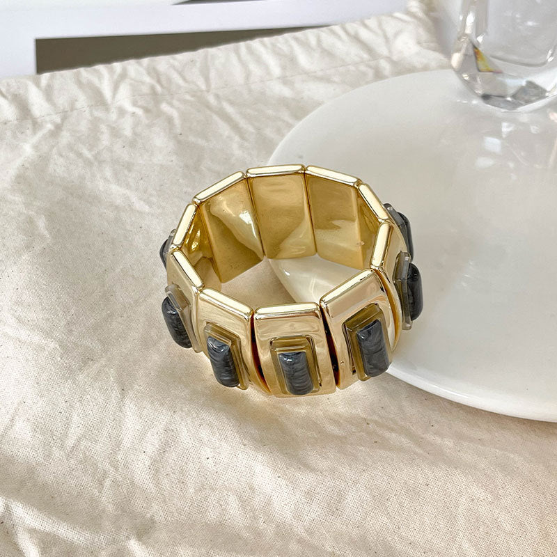 Fashion Alloy Gold-plated Candy Resin Jewelry