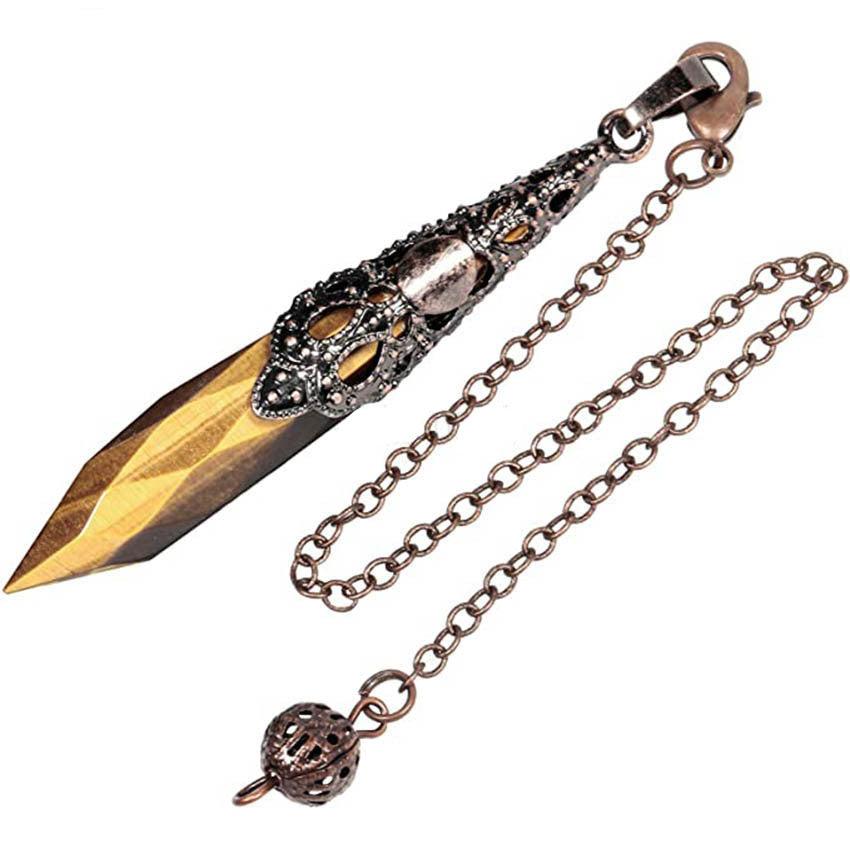 Anhänger aus natürlichem Diamantkristall in Säulenform