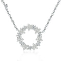 Evelyn Sterling Silber Halskette Helle Sterne S925 Silberkette