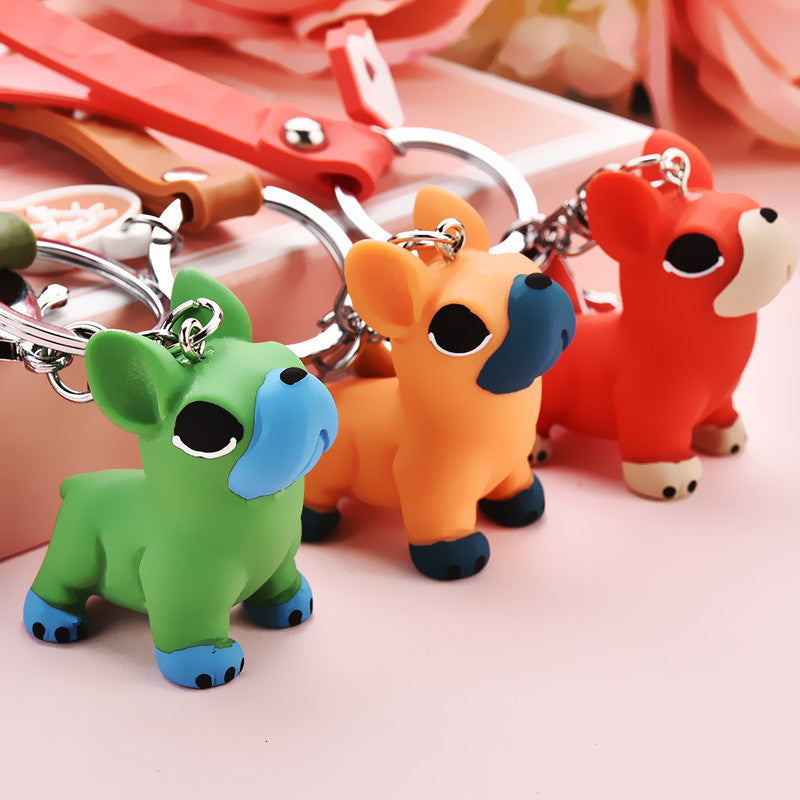 Puppy keychain
