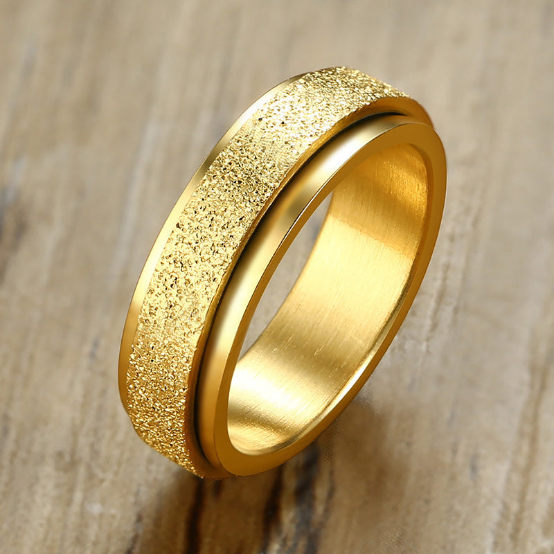 Sandgestrahlter drehbarer Spinner-Ring
