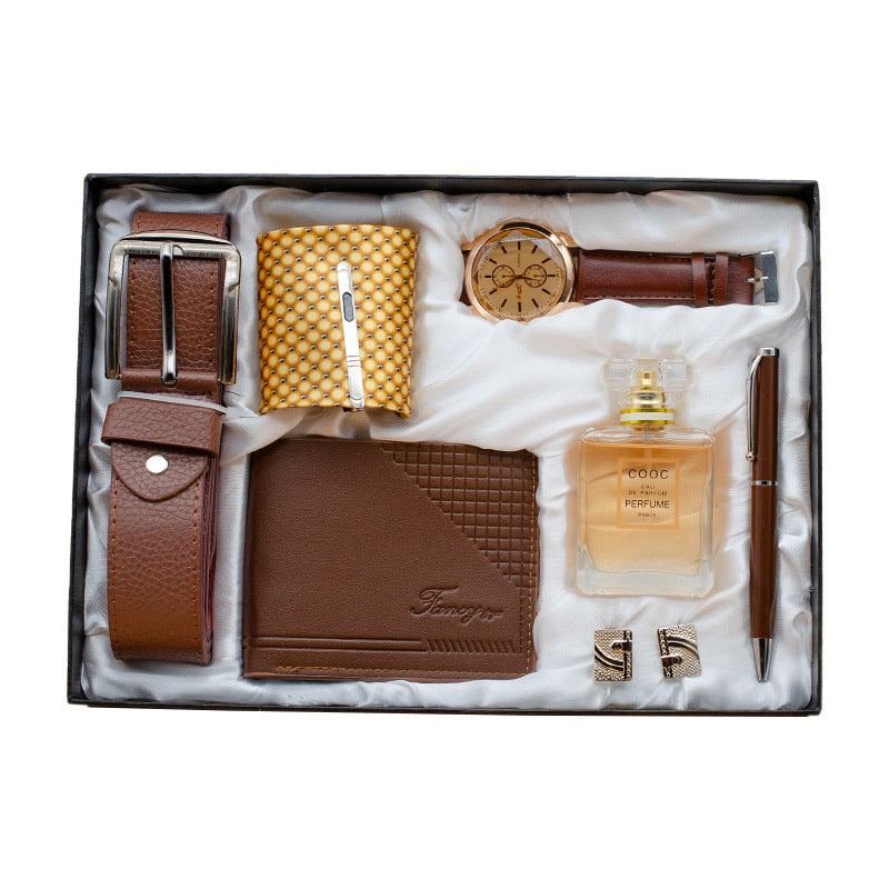 Herren-Acht-teiliges Set Geschenk Business Festival Praktisches Geschenk Anzug