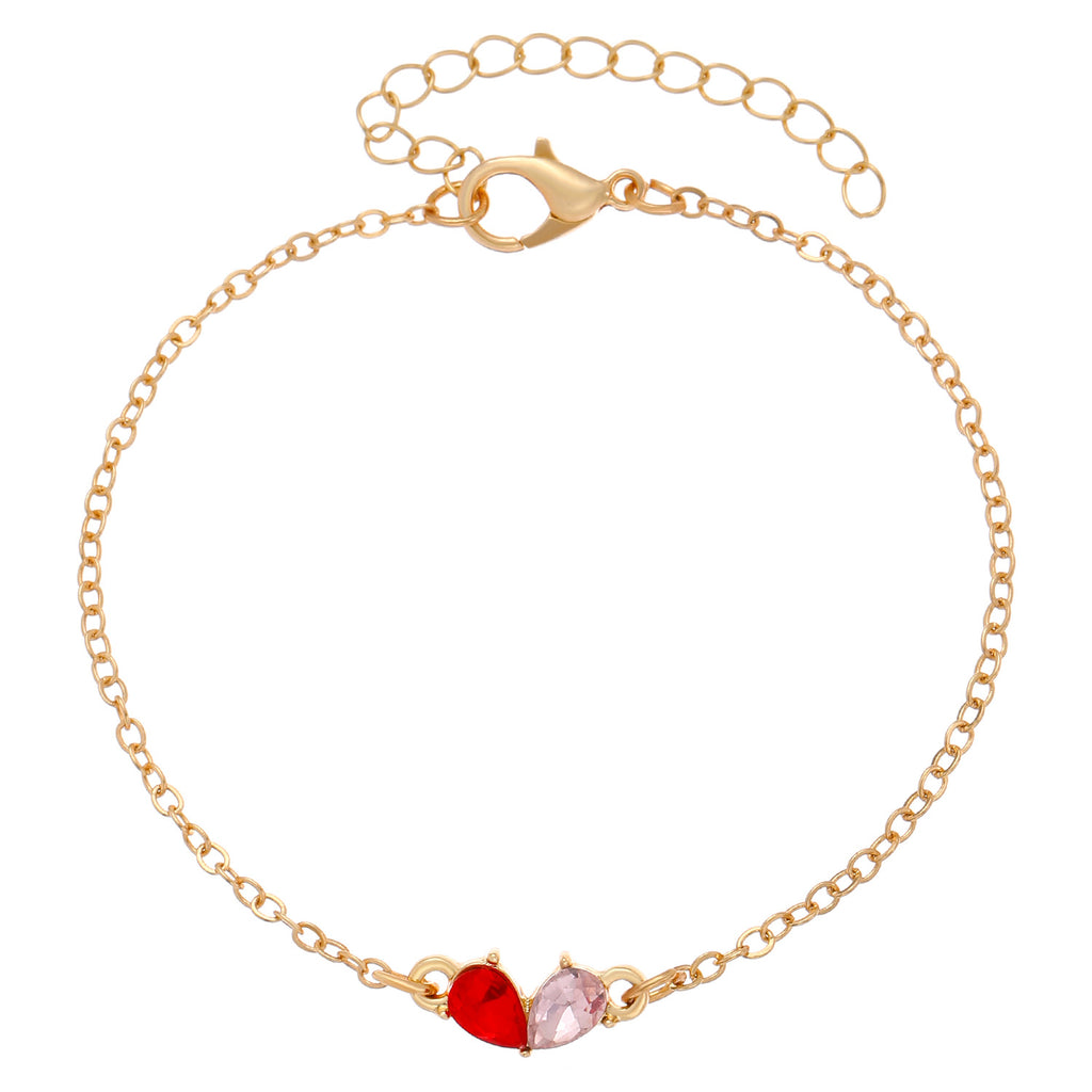 Modisches Colorblock-Armband für Freundinnen und Freunde