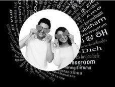 Couple Projection Necklace Sun Moon Customization