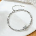 Damen Eulen Armband Englische Segenskarte