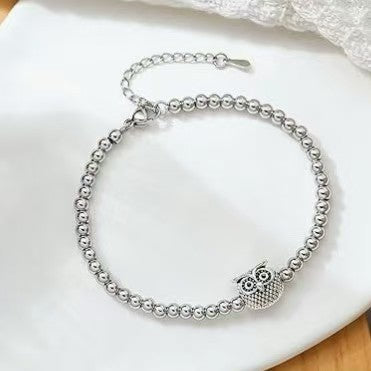 Women's Owl Bracelet English Blessing Cardboard