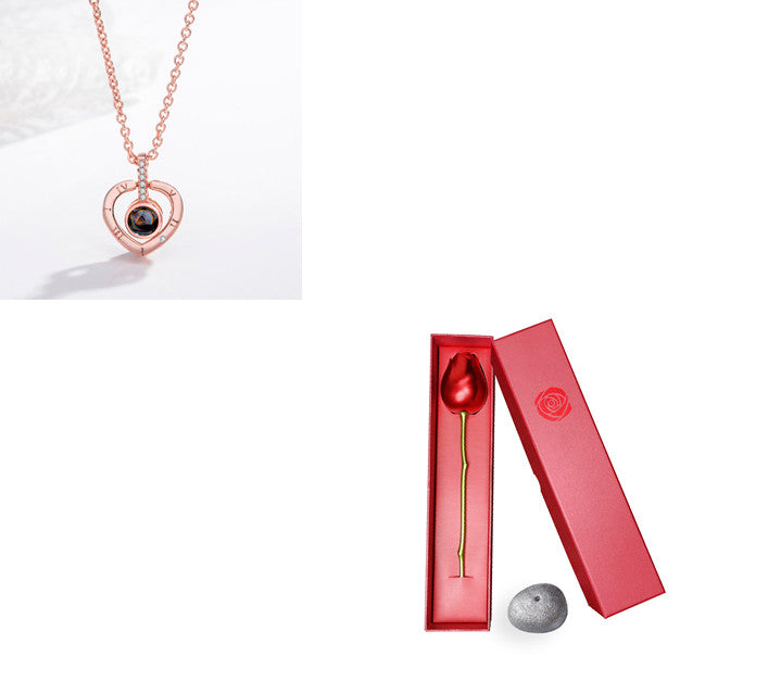 100 Languages I Love You Pendant Necklace