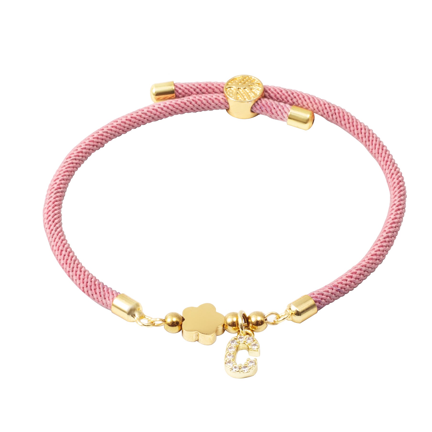 26 Letter Stainless Steel Bracelet