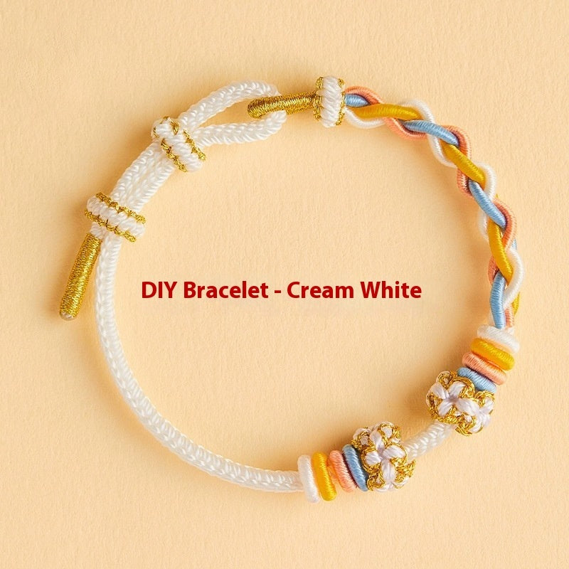 Diy Carrying Strap Semi-finished Bracelet Girls Wearable Lucky Beads