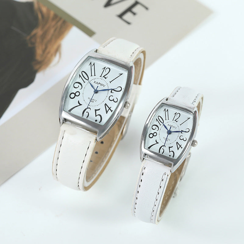 Reloj de Pulsera con Correa de Moda Cuadrada para Niñas