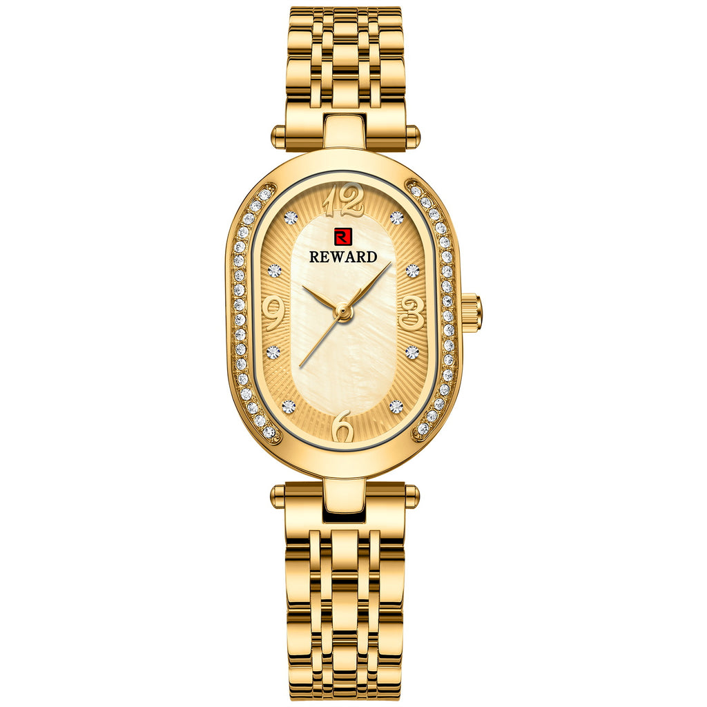 Reloj de señora elegante con diamantes