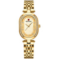 Reloj de señora elegante con diamantes