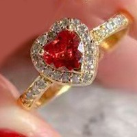 New One-stroke Couple Ring Bracelet Suit