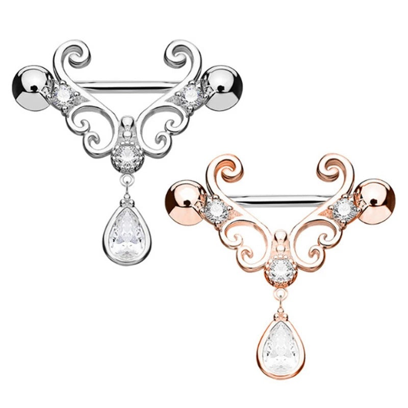 Joyas de acero inoxidable para perforaciones corporales estilo punk