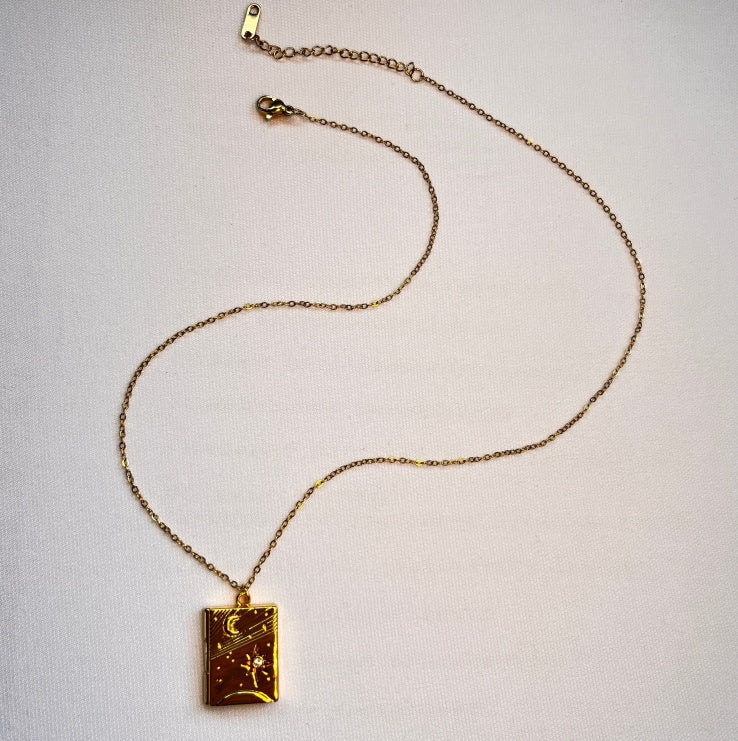 Halskette aus Titanstahl für Damen, minimalistisch, Nischendesign