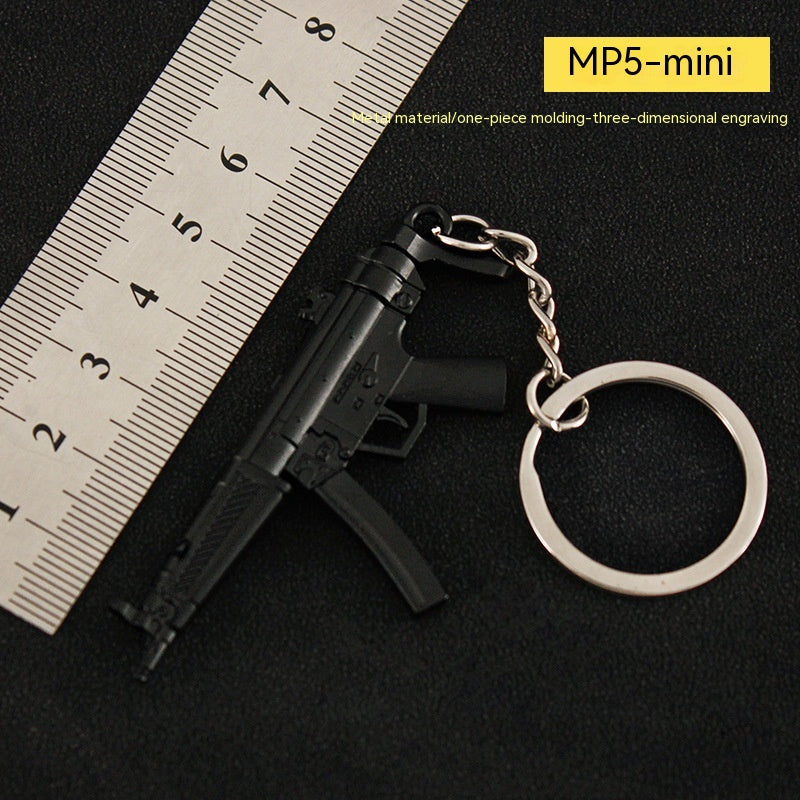 Llavero de Juguete de Metal Gun