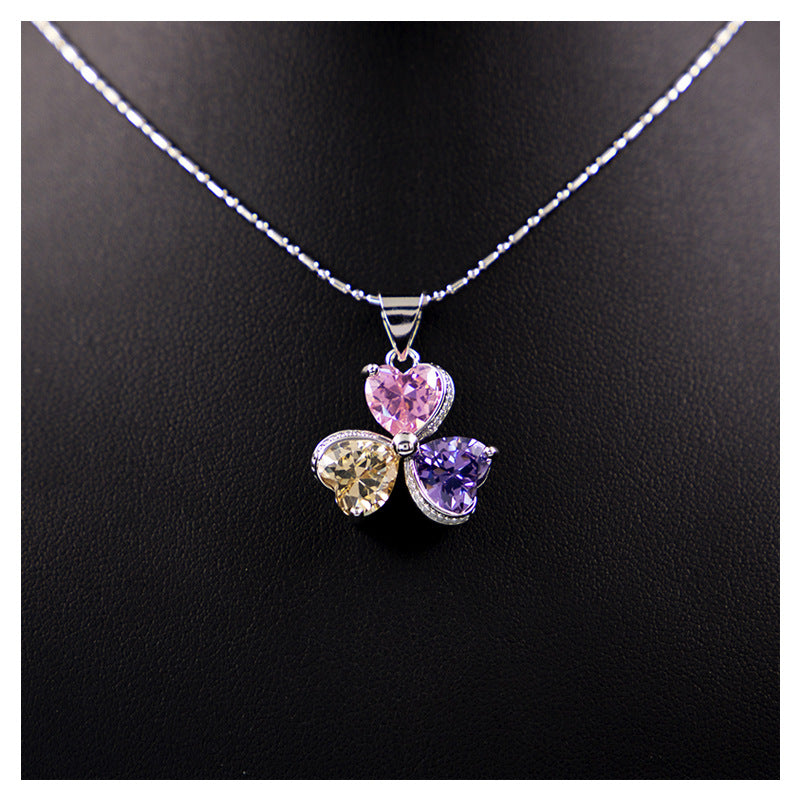 Clover Zirkon-Diamant-Schmuckset für Damen