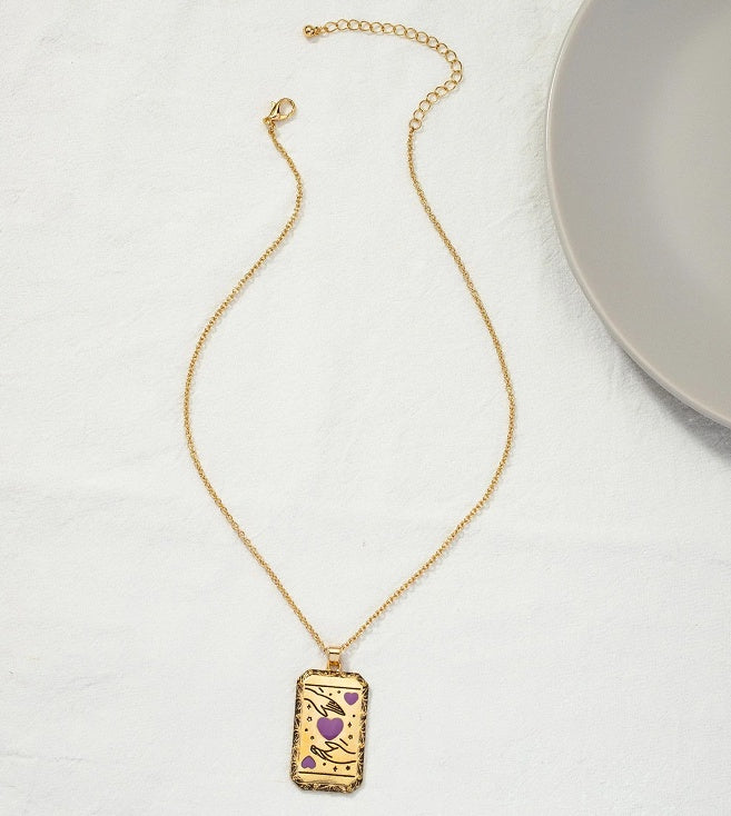 Tarot Power La Luna Gold Necklace