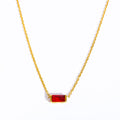 12 Birthstone Necklace 12 Birthstone Zircon