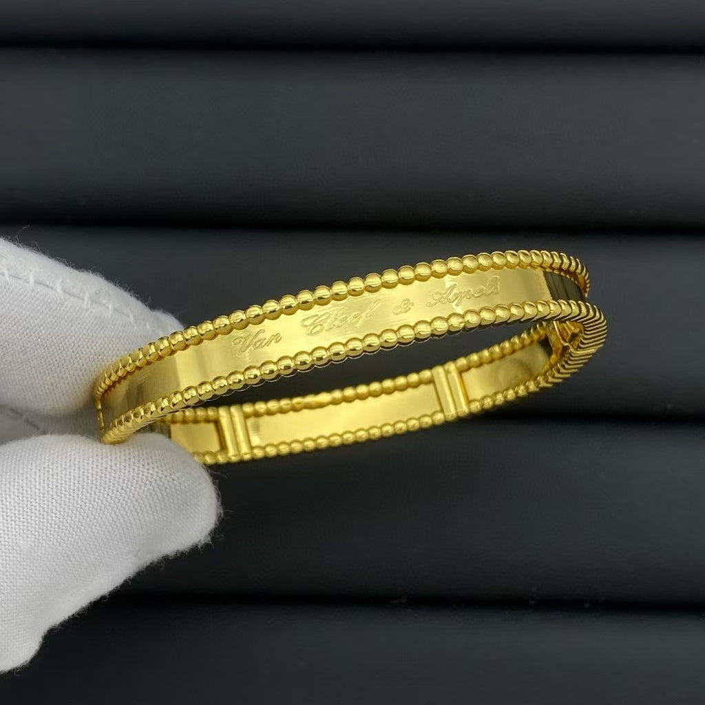 Kleeblatt-Schnalle Mode Spezial-Interesse Brief Kaleidoskop Armband