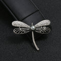 Kleidung Accessoires Glänzender Kristall Diamant Spinne Tierbrosche