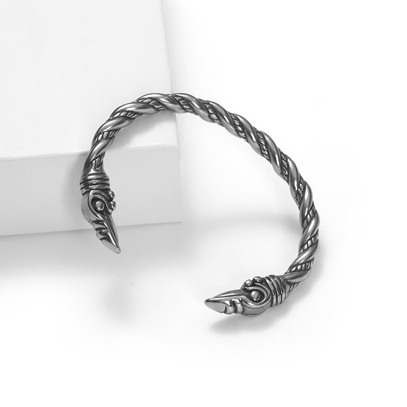 Herren modisches schlichtes Wikinger-Armband-Schmuck