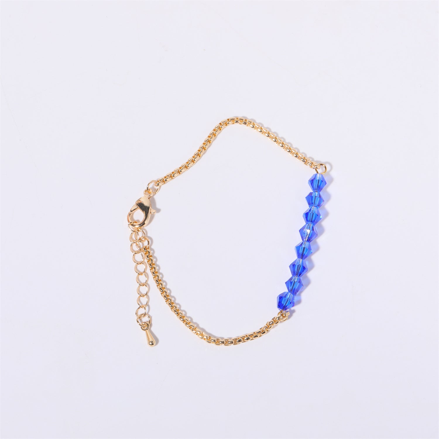 European And American Twelve Birthstone Beaded Bracelet Female Color 12 Birthstones