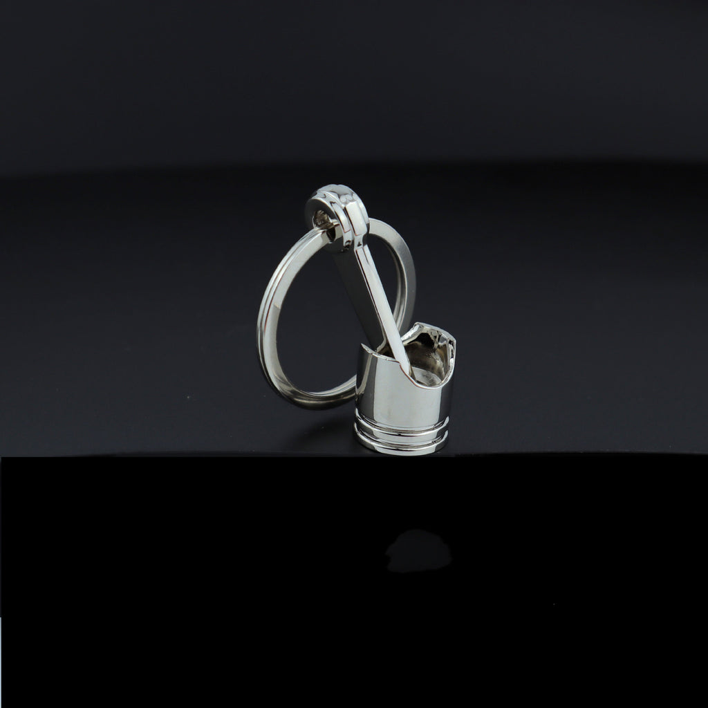Car Modification Engine Piston Keychain Charm