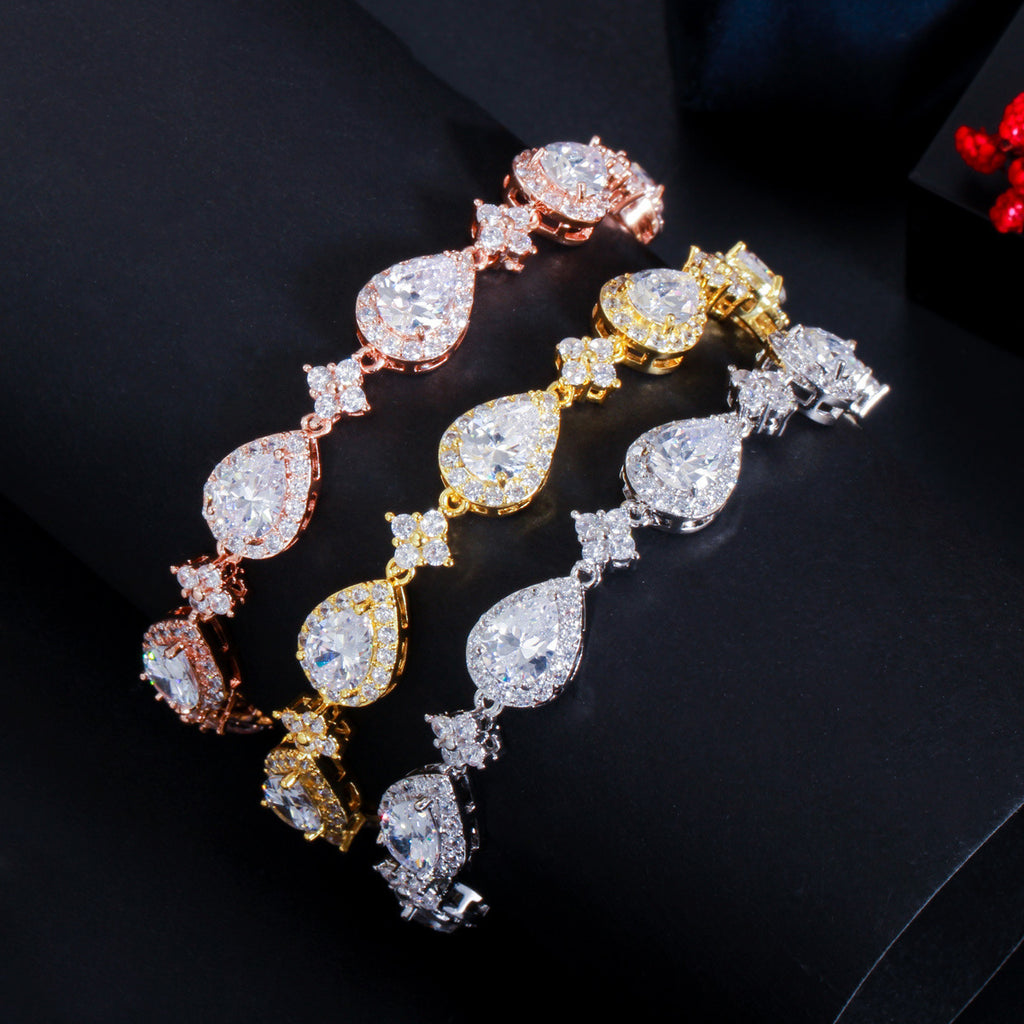 Damenmode Klassisches tropfenförmiges geometrisches Armband
