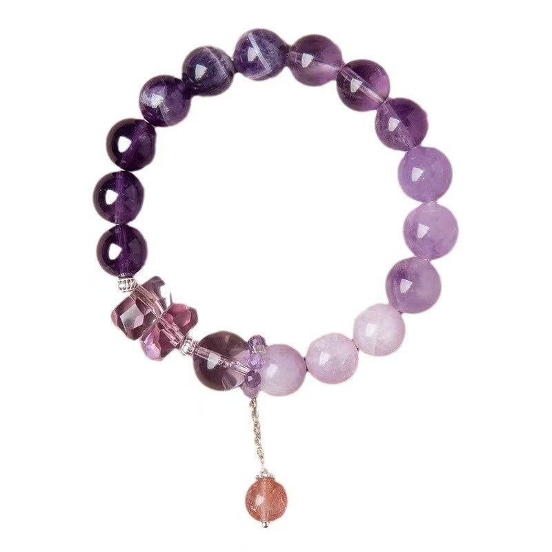 Neun Lila Feuer Armband Weiblich Amethyst Geburtsjahr Duobao Neues Chinesisches Armband