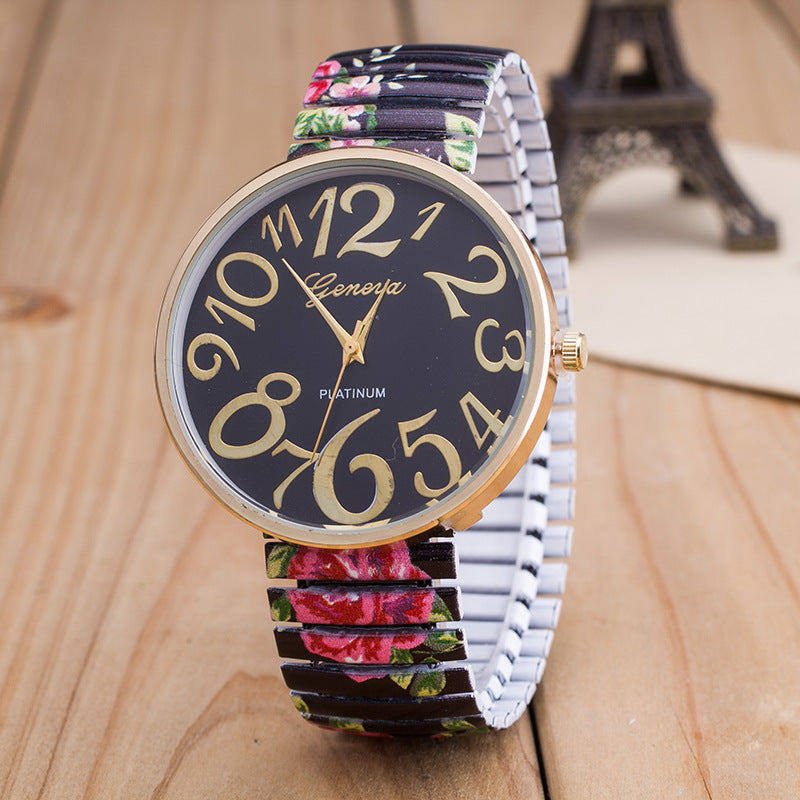 Banda elástica para relojes ornamentales de mujer