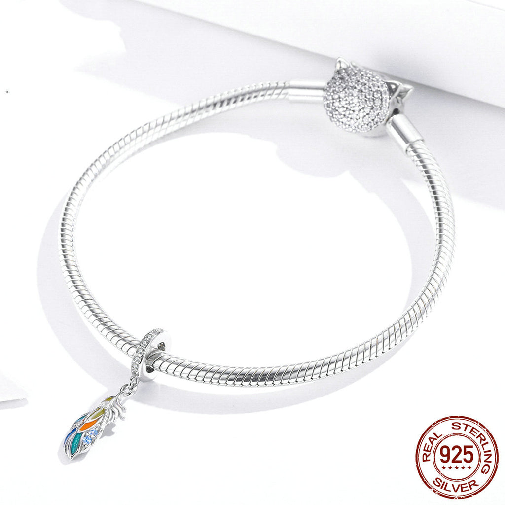 925 silver beaded bracelet necklace pendant
