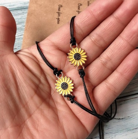 Pulseras de la Amistad de Girasol