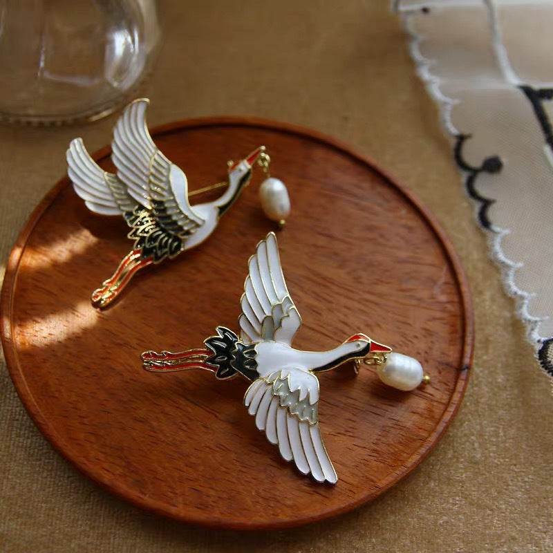 Korsage, Vintage, High-End, blendfreier Schmuck