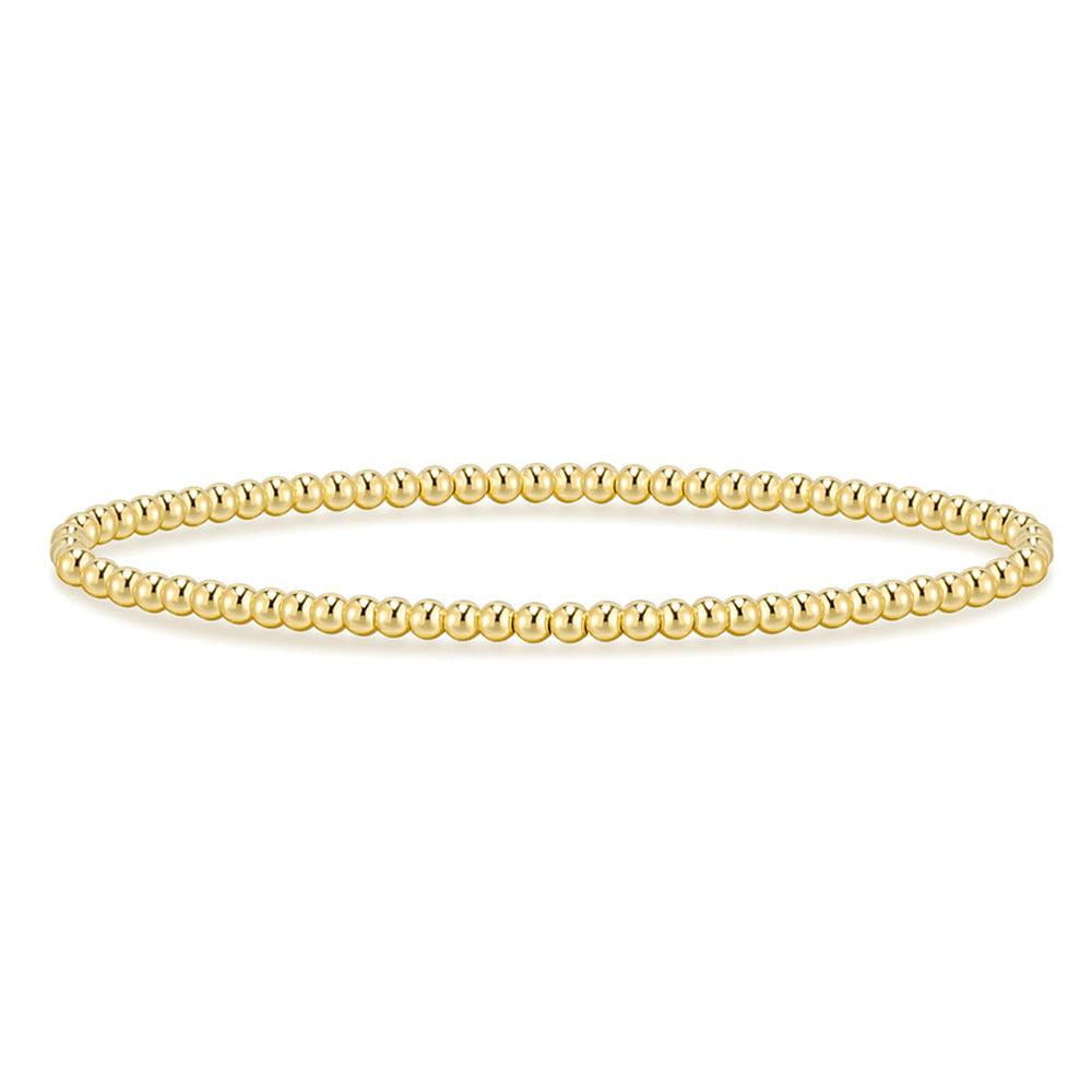 Neues Hämatit-Armband mit goldenen Kugeln