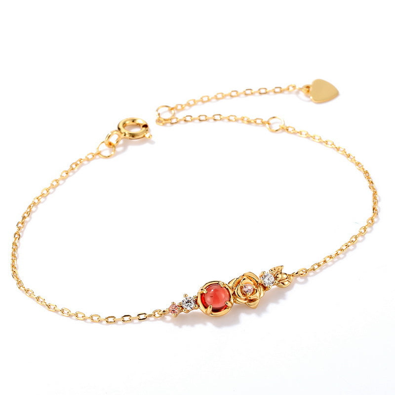 Light Luxury Rose Bracelet For Women