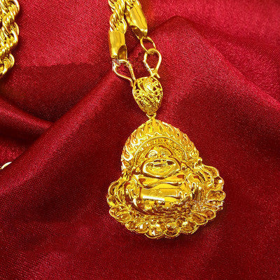 Hanfseil-Goldkette