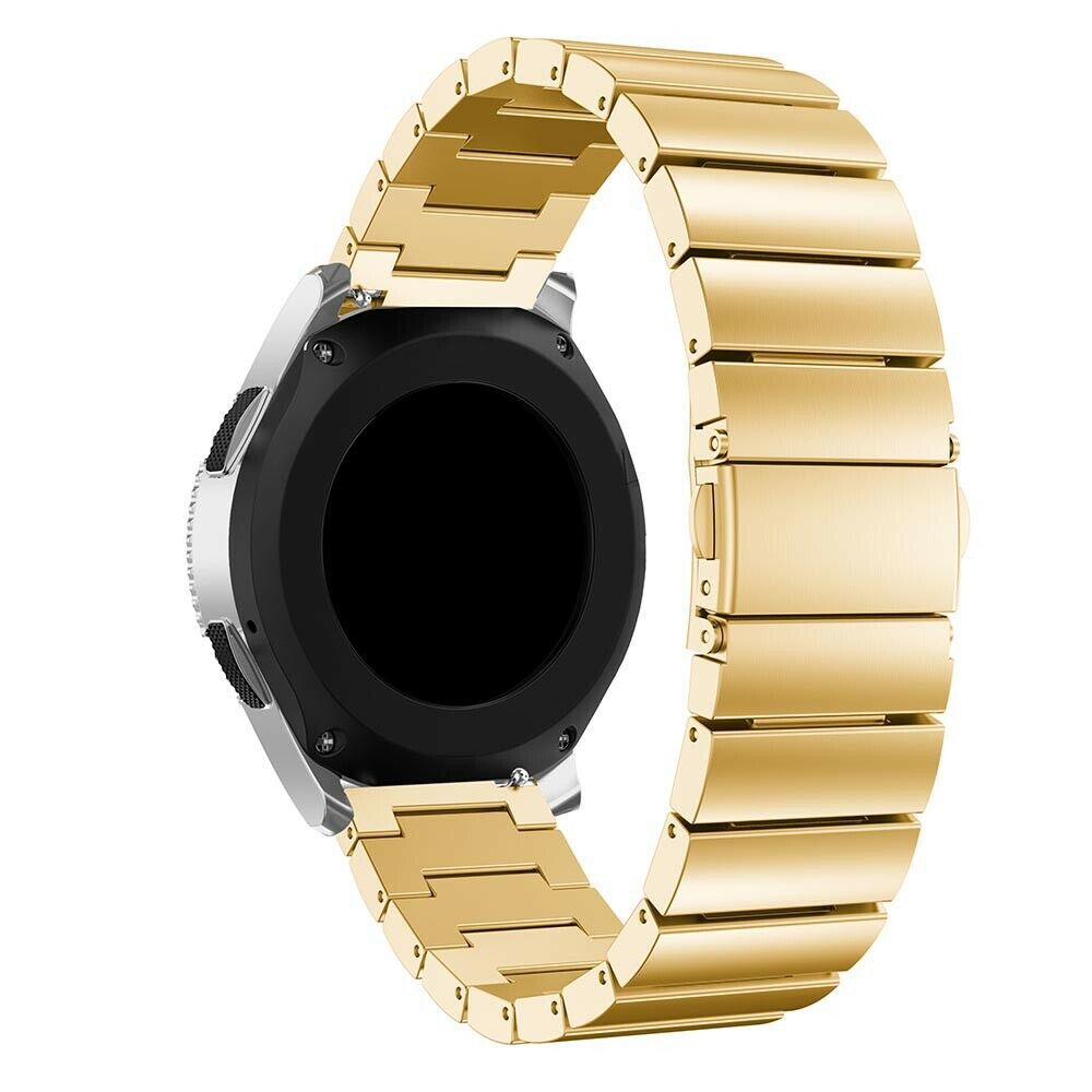 Edelstahl-Metallarmband mit flacher Schließe
