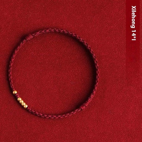 Red Rope Bracelet Hand-woven Love Girlfriends Couple Bracelets