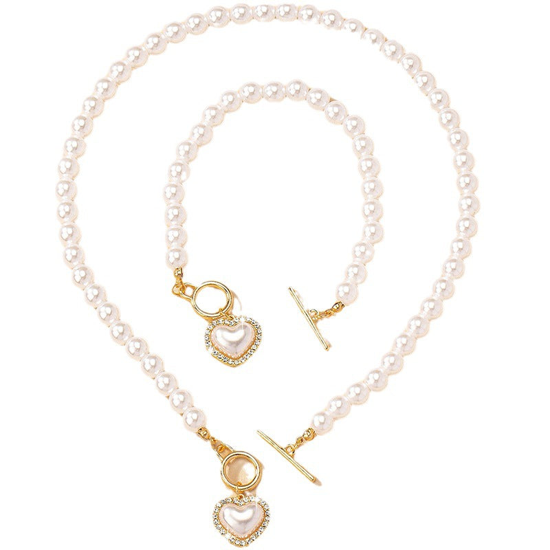 Nischen-Luxus-Diamant-Liebeskette für Damen