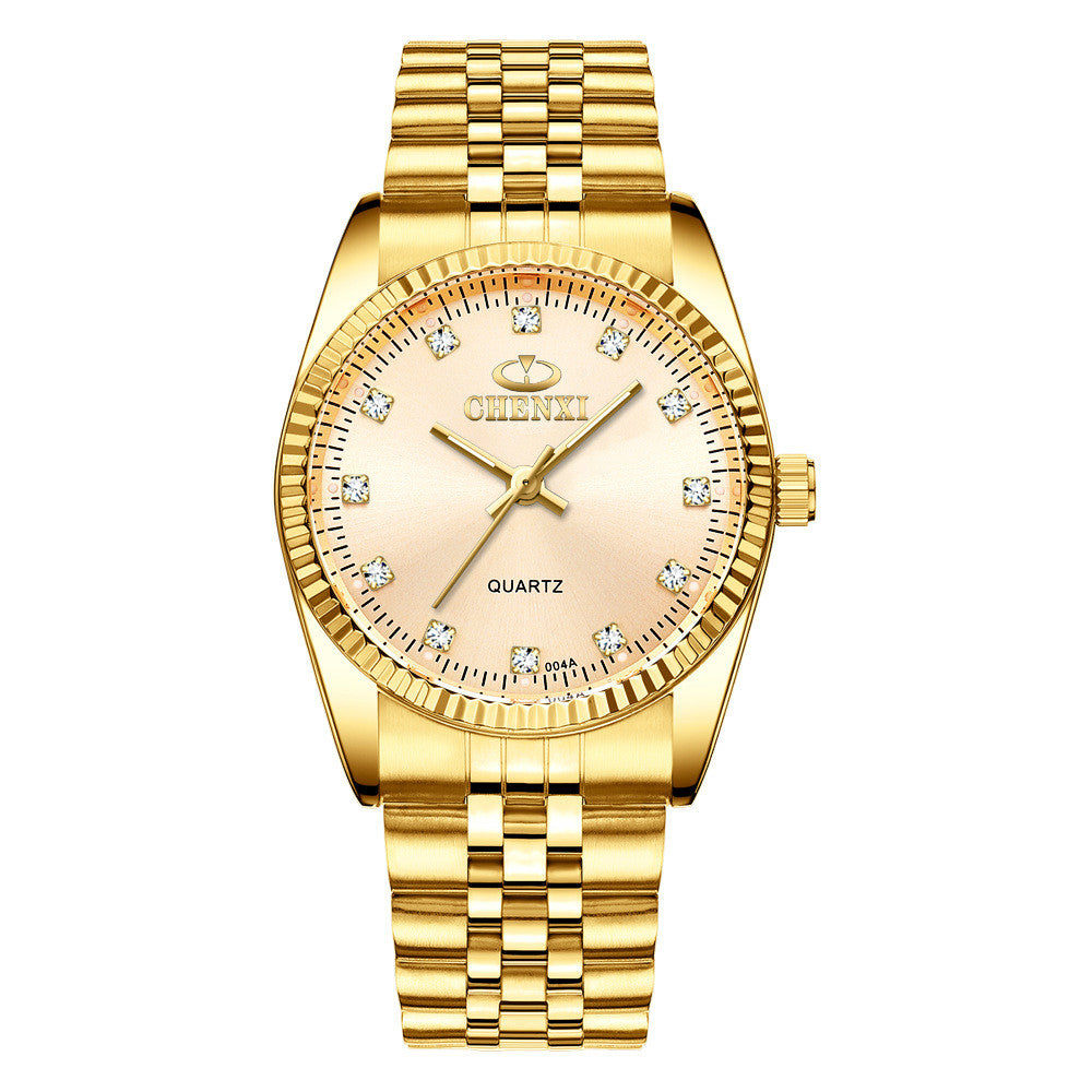 Goldene Uhr für Pärchen