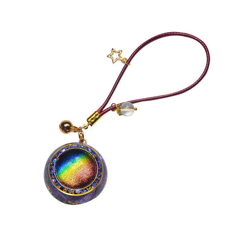 Herren- und Damenmode Regenbogen-Kristall-Anhänger-Halskette