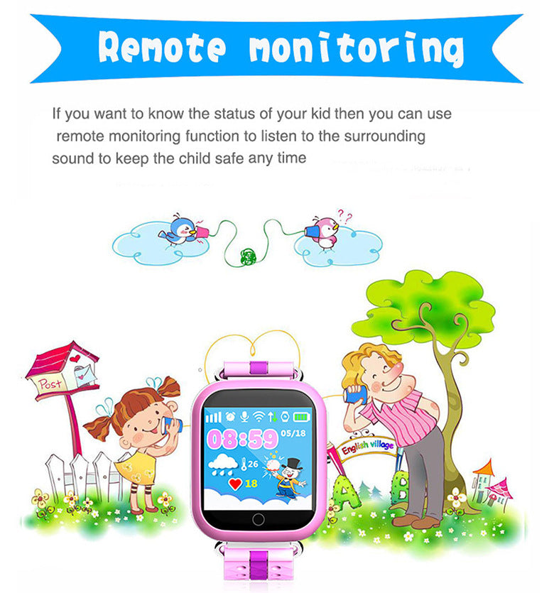 Hold Mi GPS Smartwatch Q750 Q100 Baby GPS Smartwatch mit Touchscreen, SOS-Anruf, Ortungsgerät für Kindersicherheit, PK Q80