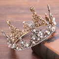 Hochzeits-Accessoires Strass Legierung Retro Stirnband Hochzeit Schmuck Krone