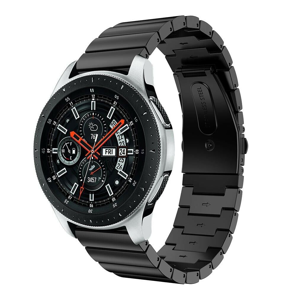 Edelstahl-Metallarmband mit flacher Schließe