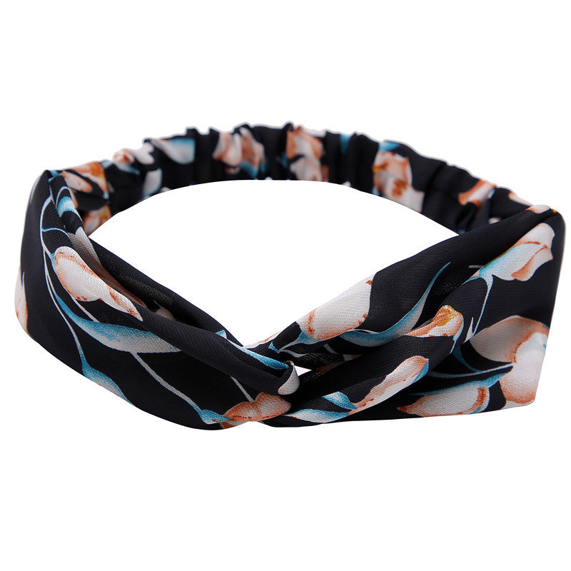 Women's Polka Dot Printed Bohemian Sweet Simple Hair Band