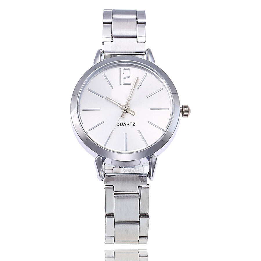 Reloj digital grande de aleación, reloj de aleación de Ginebra, reloj fino con reloj de cuarzo