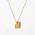 Moon XINGX Album Photo Frame Necklace Vintage