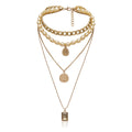 Retro Porträt Schmuck Halskette Frauen Pullover Kette